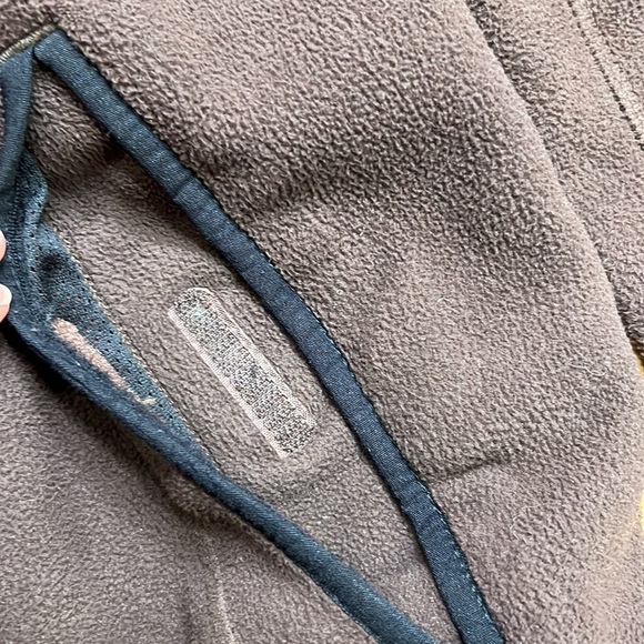 Timberland Brown Fleece Jacket Size L - Picture 4 of 8
